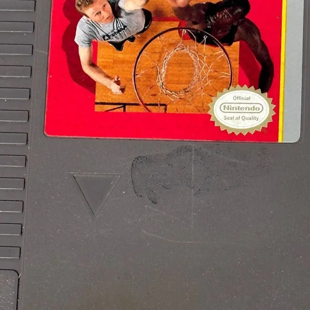 Jordan VS Bird One On One Nintendo Game